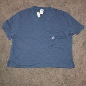 PINK Pocket Crop Top